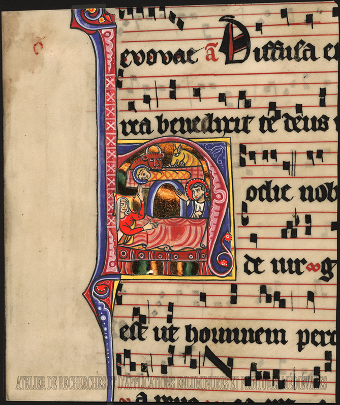 Enluminure centrale du vin grand cru de MANBOURG Image