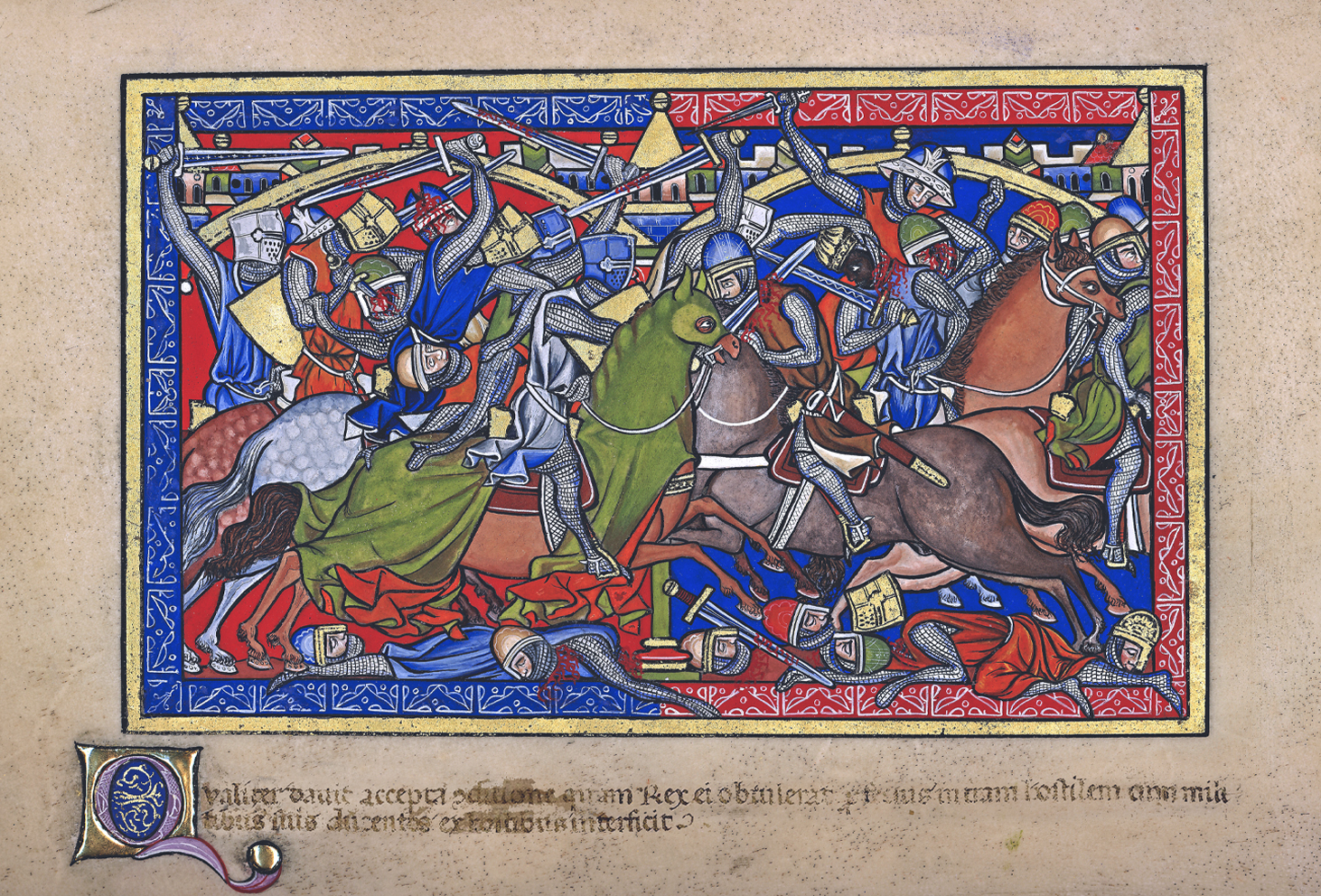 Bible de macie enluminure