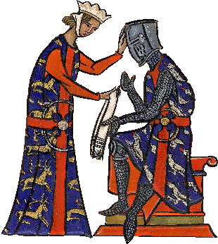 enluminure -  Saint Michel et le drtagon enluminure