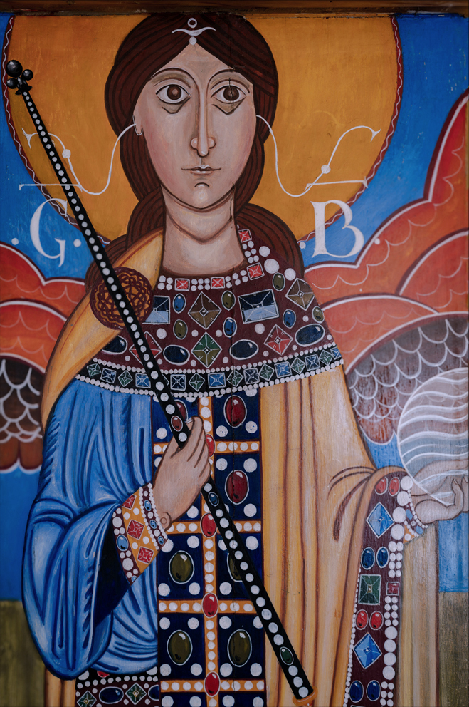 Fresque Archange Saint Gabriel Fresque Archange Saint Gabriel