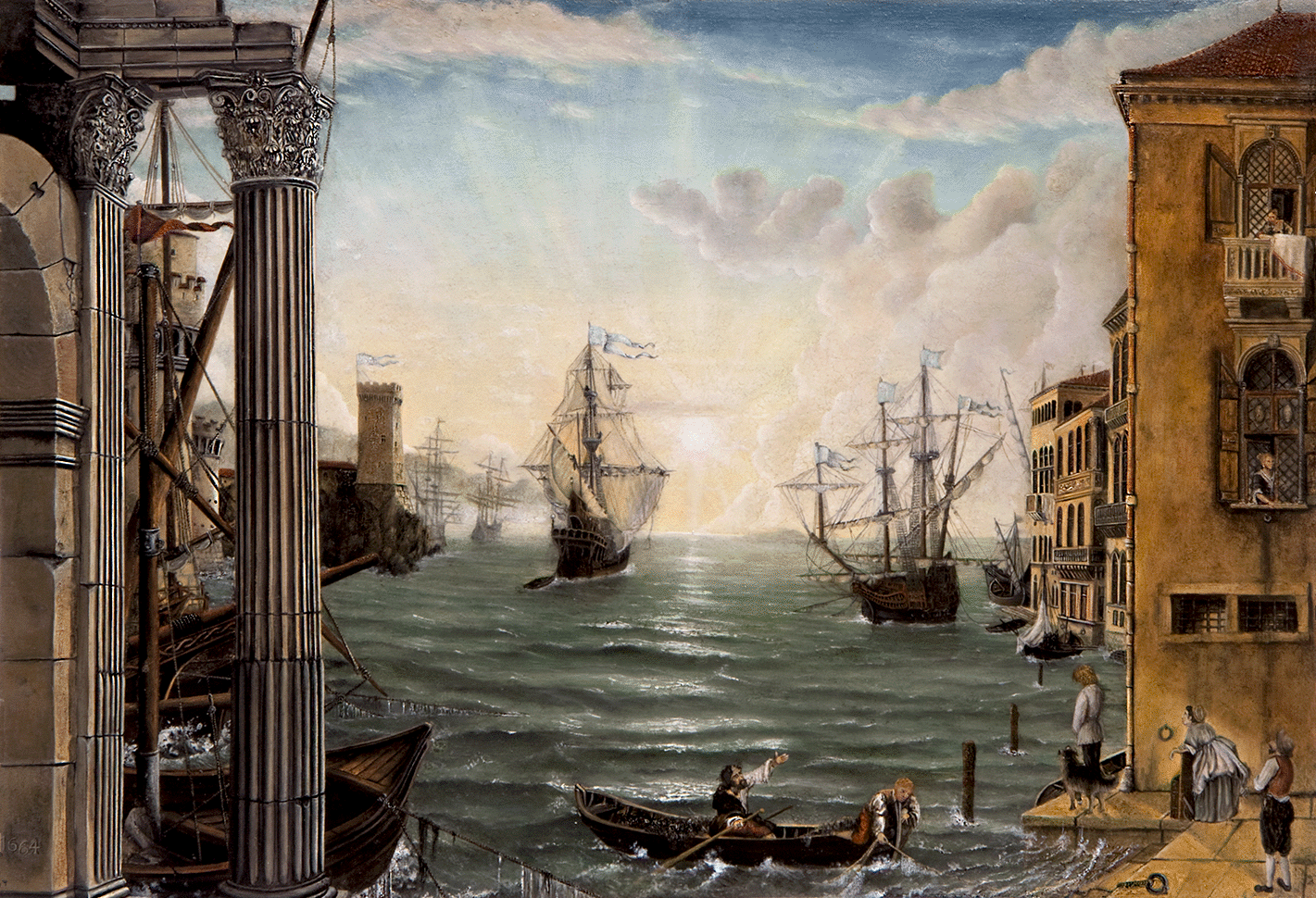 enluminure - Deux pages ouvertes Folio 1 verso Folio 2 recto enluminure