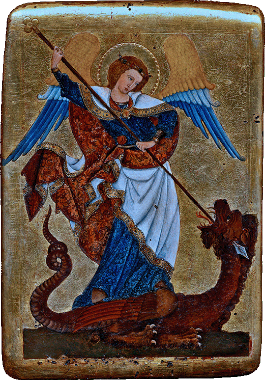 enluminure - Saint Paul verso Folio 1 enluminure