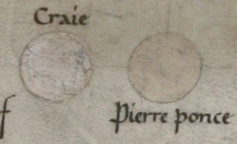 Nuancier craie et pierre ponce Image