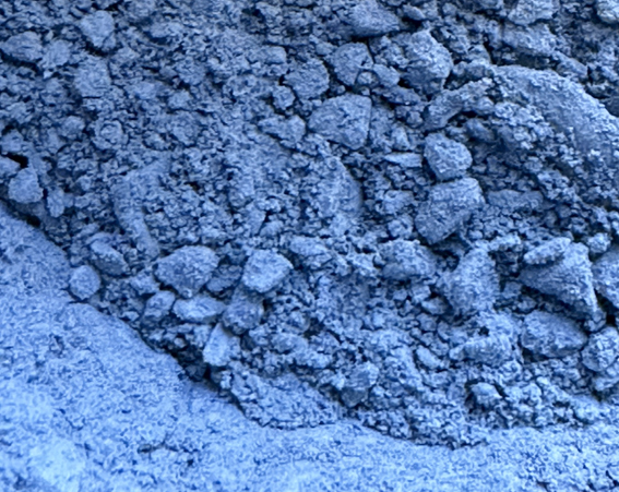 Pigment d'aérinite. Image