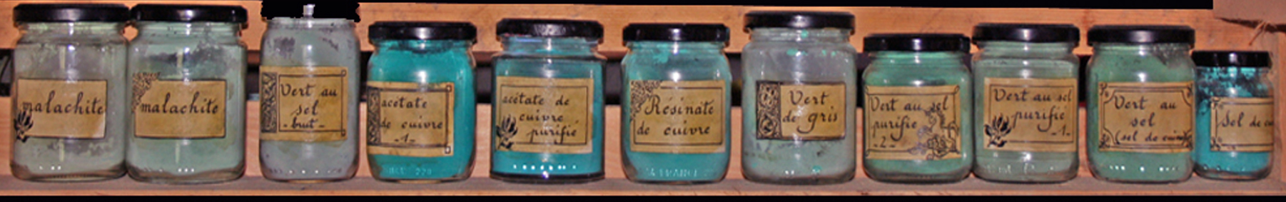 Verts minéraux de l'Atelier Image