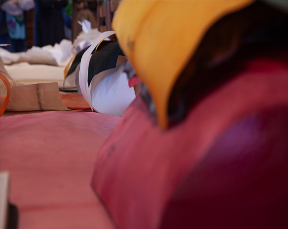 Enluminure Arthur & Lancelot f°1 v. plan de fuite « paysage »